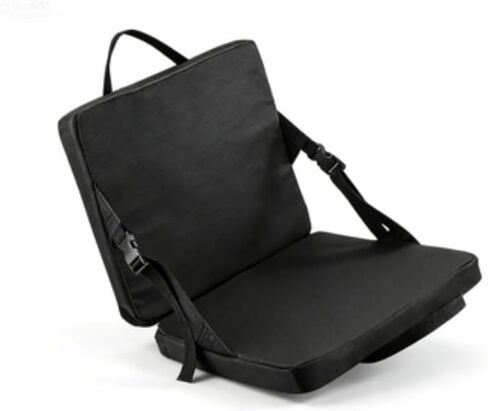 Foldable Stadium Seat with Back Support – Portable Folding Chair Cushion for Bleacher Chairs, Lightweight Stadium Seat for Sports Events, Outing, Hiking & Fishing – Indoor & Outdoor in Kuwait