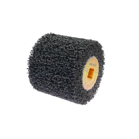 120 * 100 * 19mm Non-Woven Flap Brush Satin Drawing Polishing Drum Wheel for Stainless Steel(LP-80R) in Kuwait