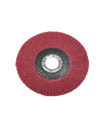 Fiber Flap Polishing Wheel Disc 4.5 Inch Non-Woven Grinding Wheel Metal Wood Rotating Grinding Wheel for Angle Grinder(2pcs 180grit) in Kuwait
