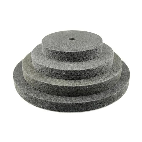 1 قطعة 150/200/250/300x25 مللي متر عجلة تلميع الألياف غير المنسوجة عجلة موحدة (P240,6 بوصة 150 مللي متر) in Kuwait