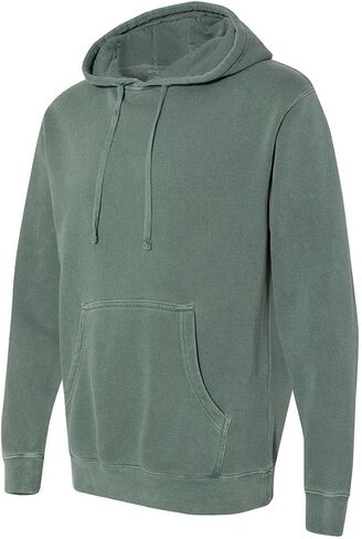 Independent Trading Co. - Midweight Pigment-Dyed Hooded Sweatshirt - PRM4500 - S - Pigment Alpine Green in Kuwait