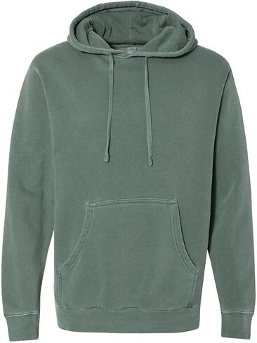 Independent Trading Co. - Midweight Pigment-Dyed Hooded Sweatshirt - PRM4500 - S - Pigment Alpine Green in Kuwait
