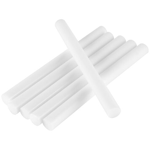 SOUJAP 6 Pack White Round Acetal Copolymer Rod, 12 x 1 Inch, Plastic Rods for DIY, Spacers, Non-Marring Fixtures in Kuwait