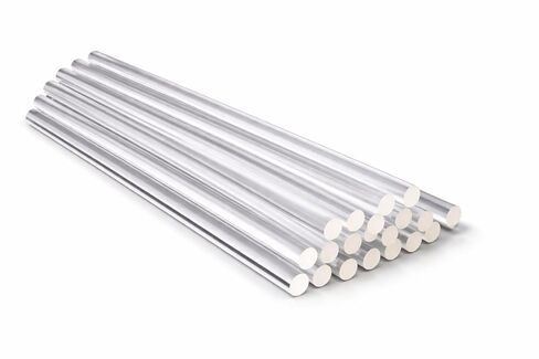قضيب PETG من البولي كربونات الشفاف من KC Hardware مقاس 1/8 بوصة × 24 بوصة سهل التشكيل 1/8 بوصة عرض × 24 بوصة طول - من أجل قوي ومقاوم للصدمات للمشروعات اليدوية والحرف اليدوية وصناعة النماذج والتصنيع - 3 عبوات in Kuwait