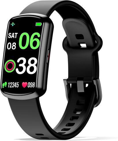 Health Fitness Tracker, Smart Watch with 24/7 Heart Rate, Activity Tracker with Blood Pressure and Blood Oxy-gen Monitor, 120 Sport Mode Waterproof Sleep Tracker for Women Men in Saudi Arabia