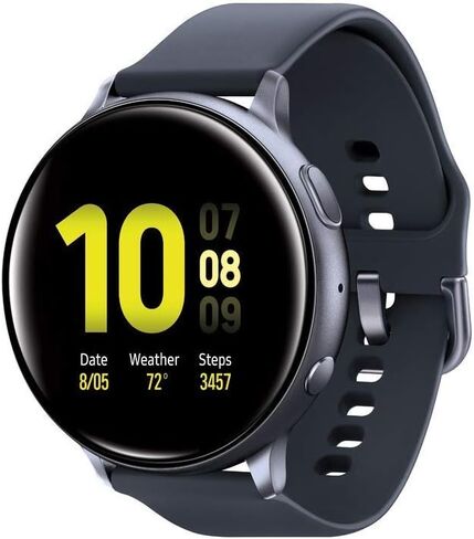 Samsung Galaxy Watch Active2 (40mm) Aqua Black, US Version (Renewed) in Kuwait