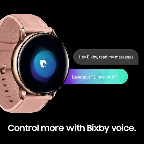 Samsung Galaxy Watch Active2 (40mm) Aqua Black, US Version (Renewed) in Kuwait