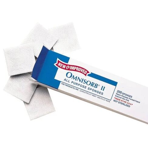 Tidi 942033 Omnisorb II Non-Woven Sponges Non-Sterile 3 X 3 4-Ply 4000/Cs in Kuwait