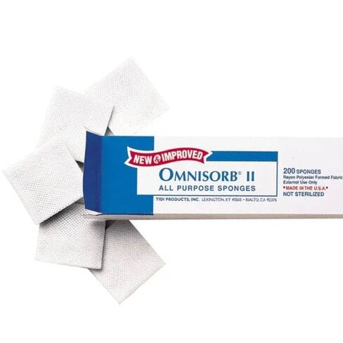 Tidi 942033 Omnisorb II Non-Woven Sponges Non-Sterile 3 X 3 4-Ply 4000/Cs in Kuwait