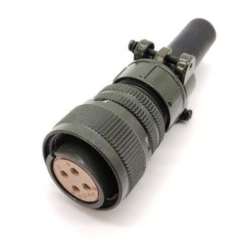 MS3106A18-10S 4 Pin Female Plug Straight 5015 Thread Connector for AWG12 Cable in Kuwait