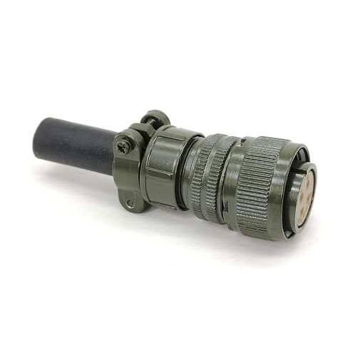 MS3106A18-10S 4 Pin Female Plug Straight 5015 Thread Connector for AWG12 Cable in Kuwait