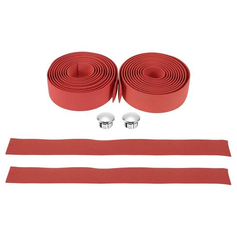 Bike Handlebar Tape Non-Slip | Bicycle Handlebar Grip Tape Red 1 Pair in Kuwait
