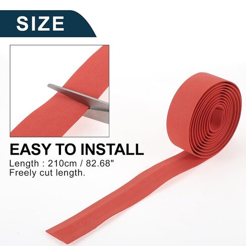 Bike Handlebar Tape Non-Slip | Bicycle Handlebar Grip Tape Red 1 Pair in Kuwait