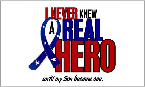 ملصق ممتص الصدمات من الفينيل مطبوع عليه Never Knew A Hero 2 Military (Son) مقاس 5 بوصة in Kuwait