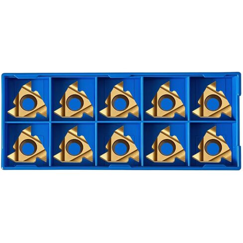10PCS 16ER AG60 CNC Lathe Indexable Threading Carbide Turning Insert Blade in Saudi Arabia