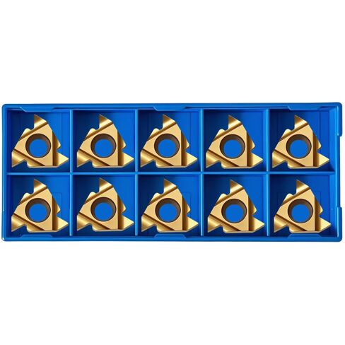 10PCS 16ER AG60 CNC Lathe Indexable Threading Carbide Turning Insert Blade in Saudi Arabia