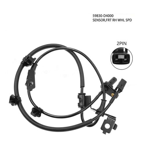 59810-D4000 59830-D4000 Front Left Right ABS Wheel Speed Sensor 59810D4000 59830D4000 Direct Replacement Vibration Sensor in Kuwait