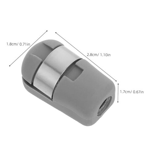 Holibanna Hydraulic Rod Spring Connector and 10mm Hole with M6 Threaded Hole 4pcs Plastic Wear-Resistant Spring-Loaded Adapter for Gas Cylinders, for Office Furniture and Desks in Kuwait