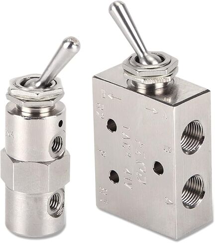 Air Pneumatic Mechanical Valve Toggle Button Switch TAC2-41V 31V 41P 31P 41PP TAC-4V 4P 3P 3V TV-3S 1Pcs(TAC-3P) in Saudi Arabia