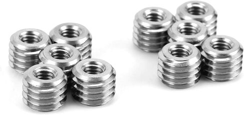 Female M4X0.7 Male M8X1.25 Thread 6MM REDUCING NUT Stainless Steel - Aviation Automobiles STEAM TURBINES in Kuwait