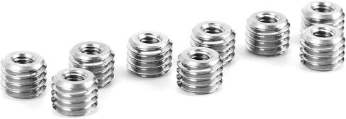 Female M4X0.7 Male M8X1.25 Thread 6MM REDUCING NUT Stainless Steel - Aviation Automobiles STEAM TURBINES in Kuwait