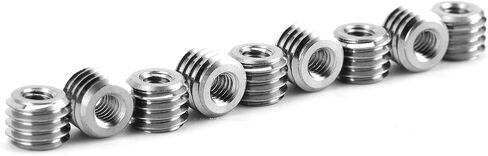 Female M4X0.7 Male M8X1.25 Thread 6MM REDUCING NUT Stainless Steel - Aviation Automobiles STEAM TURBINES in Kuwait