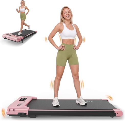 Walking Pad with Vibration Plates, 3 in 1 Walking Vibration Pad, Walking Pad with Incline, Under Desk Walking Pad with Remote Control and LED Display for Home Small Space in Kuwait