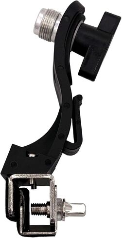 Jiayouy Drum Rim Microphone Clip Adjustable Plastic and Metal Drum Microphone Mount Clamp for Snare Tom Drum Percussion Hoop in Kuwait
