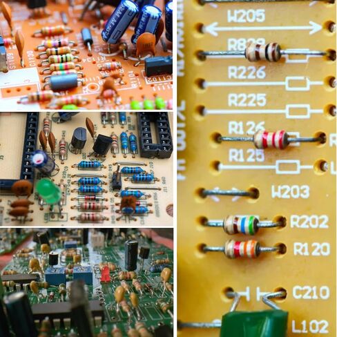 30 Values 300pcs Resistor Kit 0 Ohm-10M Ohm 1/4W ±1% 0.25 Watt Metal Film Resistors Assortment Kit in Kuwait