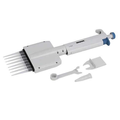 Pipette, Pipette, 5‑50μl Vraiable Volume Manual Adjustable Mechanical Pipettor Pipet Laboratory Tool in Saudi Arabia