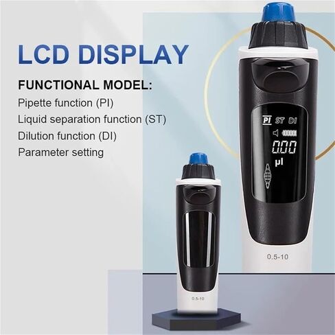 Pipette, Pipette, 0.5~1000 Microlitre Electronic Single-Channel Automatic Capacity Programmable in Saudi Arabia