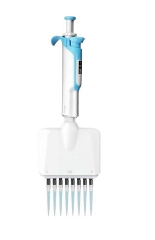 Pipette, Pipette, Micropipette Adjustable 10-100ul/30-300ul Fully Manual 8 Channel Laboratory(8 Channel 5-50ul) in Saudi Arabia