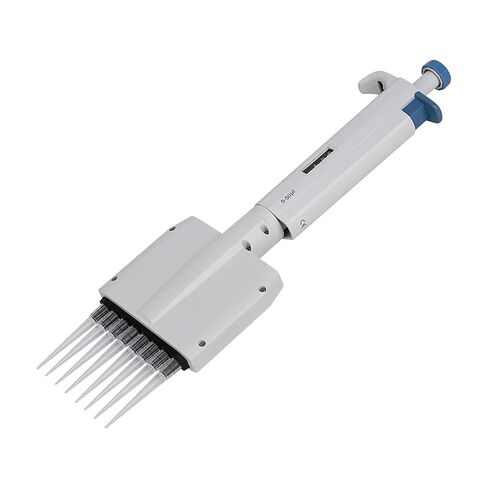 Pipette, Pipette, 5‑50μl Vraiable Volume Manual Adjustable Mechanical Pipettor Pipet Laboratory Tool in Saudi Arabia