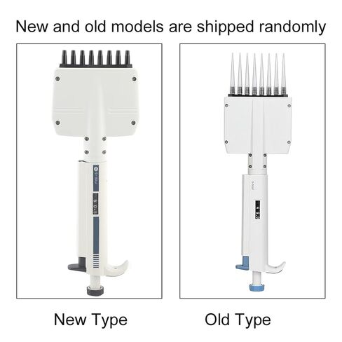 Pipette, Pipette, Pipet 8‑Channel 5‑50μl Vraiable Volume Manual Adjustable Mechanical Pipettor Laboratory Tool in Saudi Arabia