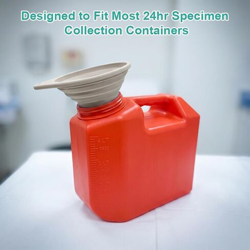 2 Pack Collapsible Calculi Strainer Kidney Stone Collector Funnel with Mesh Screen Filters for Analysis Testing in Saudi Arabia