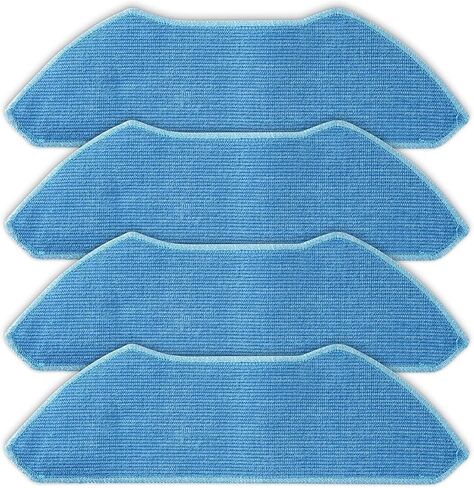 (4 Pack) M2 Pro Replacement Mop Pads Compatible with Lefant M2 Pro/ M2S Pro/ M1 Robot Vacuum Cleaner, Mop Cloths Accessories in Saudi Arabia