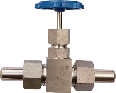 Power petrochemical globe valve, stainless steel instrument J21W-160P DN10 in Saudi Arabia