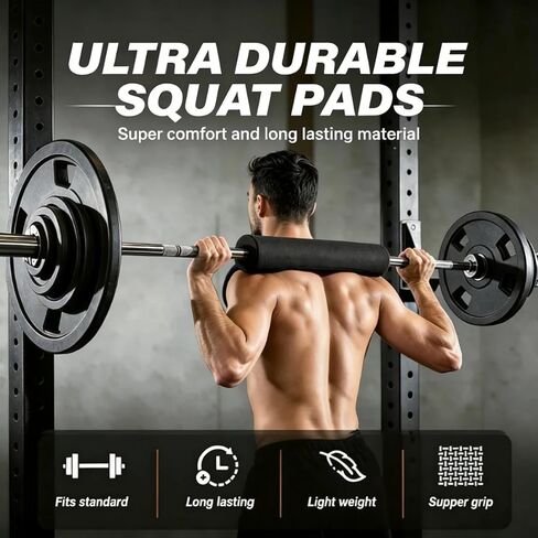 Barbell Squat Pad Gym Shoulder Protective Pad Soft Squat Neck Pad Home Fitness Equipment Weight Lifting Foam Pad in Kuwait