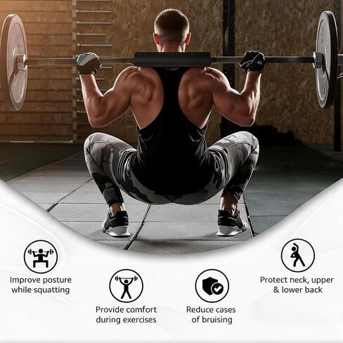 Barbell Squat Pad Gym Shoulder Protective Pad Soft Squat Neck Pad Home Fitness Equipment Weight Lifting Foam Pad in Kuwait