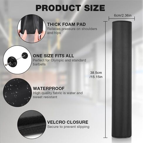 Barbell Squat Pad Gym Shoulder Protective Pad Soft Squat Neck Pad Home Fitness Equipment Weight Lifting Foam Pad in Kuwait