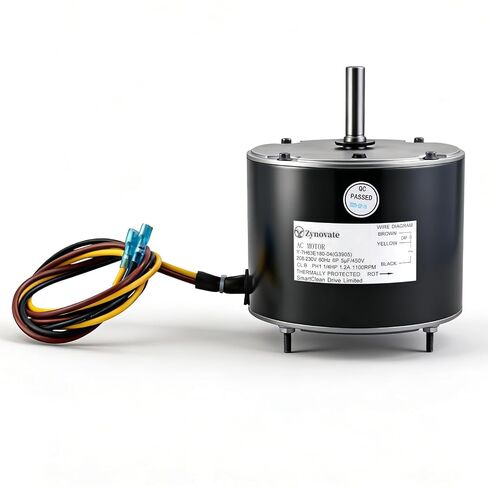 Condenser Fan Motor 1/4 HP 1100 RPM 208-230V, Replaces Motor 5KCP39EGS070S, Genteq 3905 G3905 GE3905, Carrier Bryant Payne HC39GE237A HC39GE234A HC39GE236A, Dayton 6DLL0, OEM Part Number 5KCP39EGY823S in Kuwait