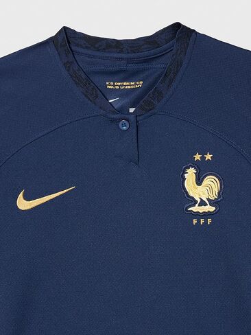 Nike 2022-2023 France Home Football Soccer T-Shirt Jersey (Ladies) Navy in Kuwait
