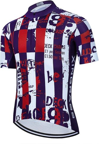 Men's Cycling Jersey Short Sleeve Bike Jacket Biking Shirt Quick Dry Breathable Mountain Bicycle Clothing in Kuwait