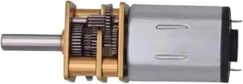 محرك تروس معدني DC 3V/6V/12V N20 مع 30/50/60/100/150/200/300/500/1000 دورة في الدقيقة (6 فولت، 1000 دورة في الدقيقة) in Kuwait