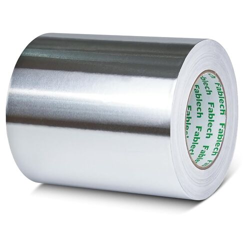 Aluminum Foil Tape,3.2mil Thick, 4 Inch Wide x 55 Yards (165ft), Heavy Duty Waterproof & High Temperature Resistant, for HVAC Duct Sealing, Metal Repair & Insulation in Kuwait
