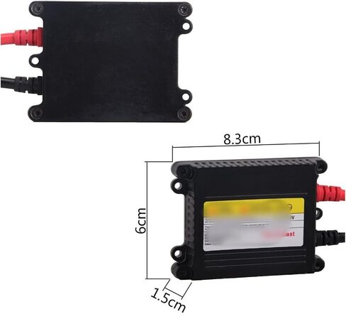 زينون المصباح الأمامي الصابورة 35W 55W 12V DC سيارة زينون Hid الصابورة الإشعال الصابورة الإلكترونية لمجموعة HID Xenon H7 H4 H1 H3 H11 اللون: IPCS، الحجم: 35W in Kuwait