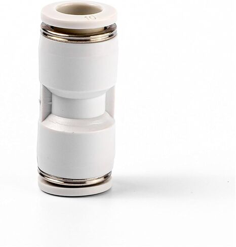 Pneumatic Quick Connector Straight-through Plastic PU-4/6/8/10/12 6812mm Trachea 1Pcs(Finewhitepu-14) in Kuwait
