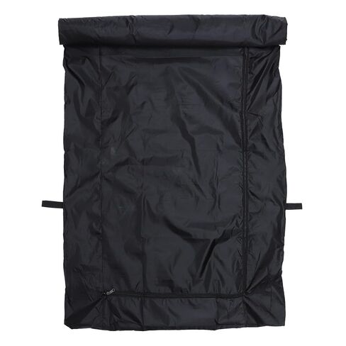 FOMIYES Oxford Cloth Cadaver Bag Waterproof Corpse Handling Pouch Black Funeral Supply Treatment Pouch for Body Transportation and Storage in Kuwait