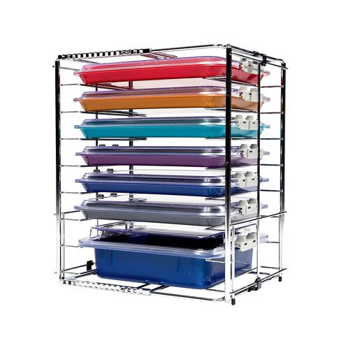 Zirc Dental 21Z410 Multi-Mod Rack 8-Shelf in Kuwait