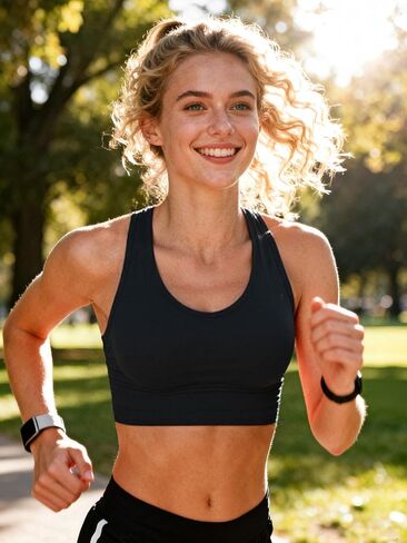 Seamless Sports Bra 3-Pack for Women – Wire-Free, Deep V-Neck, Wide Straps for Yoga, Running(Black+Coffee+Purple S) in Kuwait